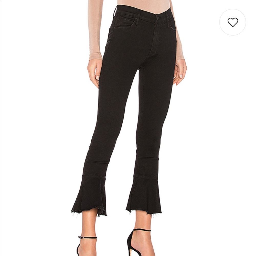 NWT mother denim the cha cha fray